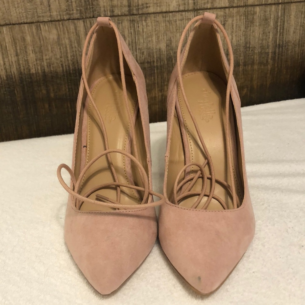 Charlotte Russe blush pink heels